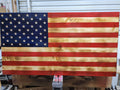 Wooden American Flag