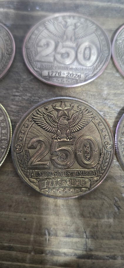 250th Anniversary Challenge Coin