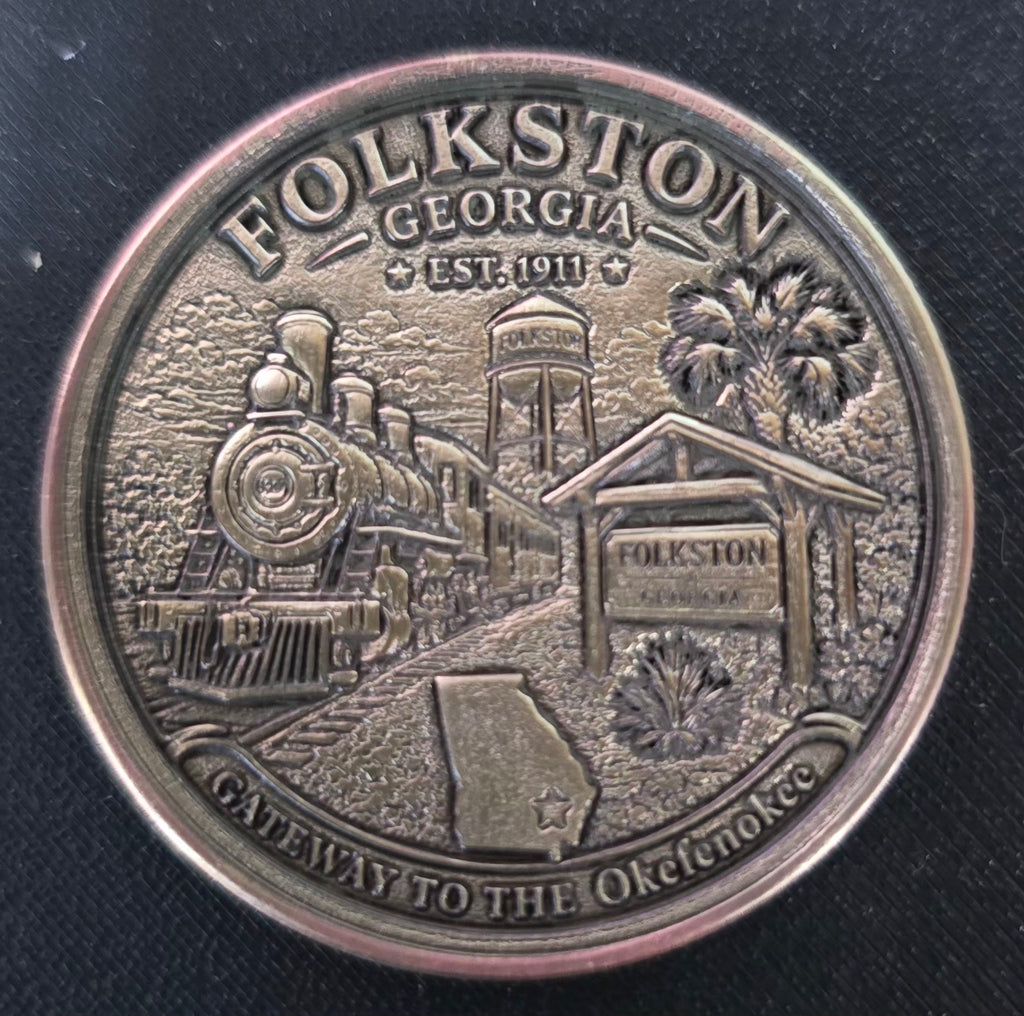 Folkston, Georgia Challenge Coin – Limited Edition